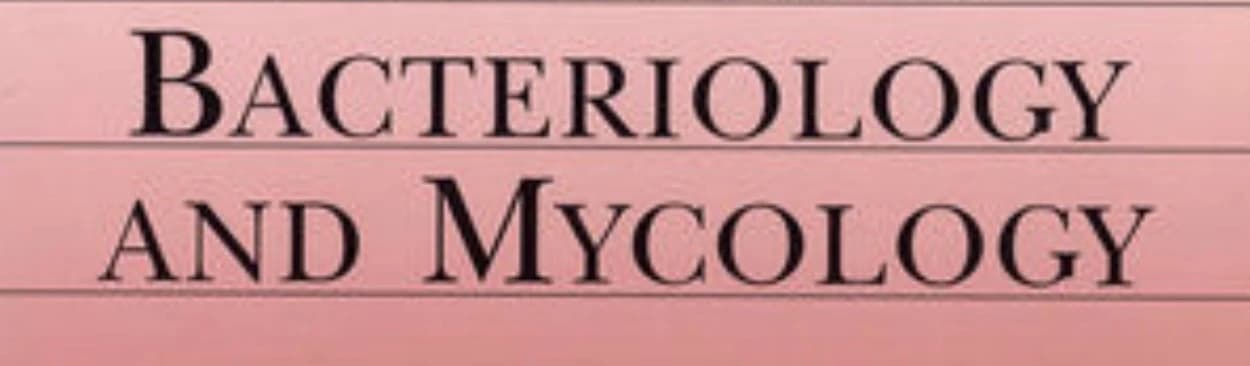 Bacteriology &mycology sue cli